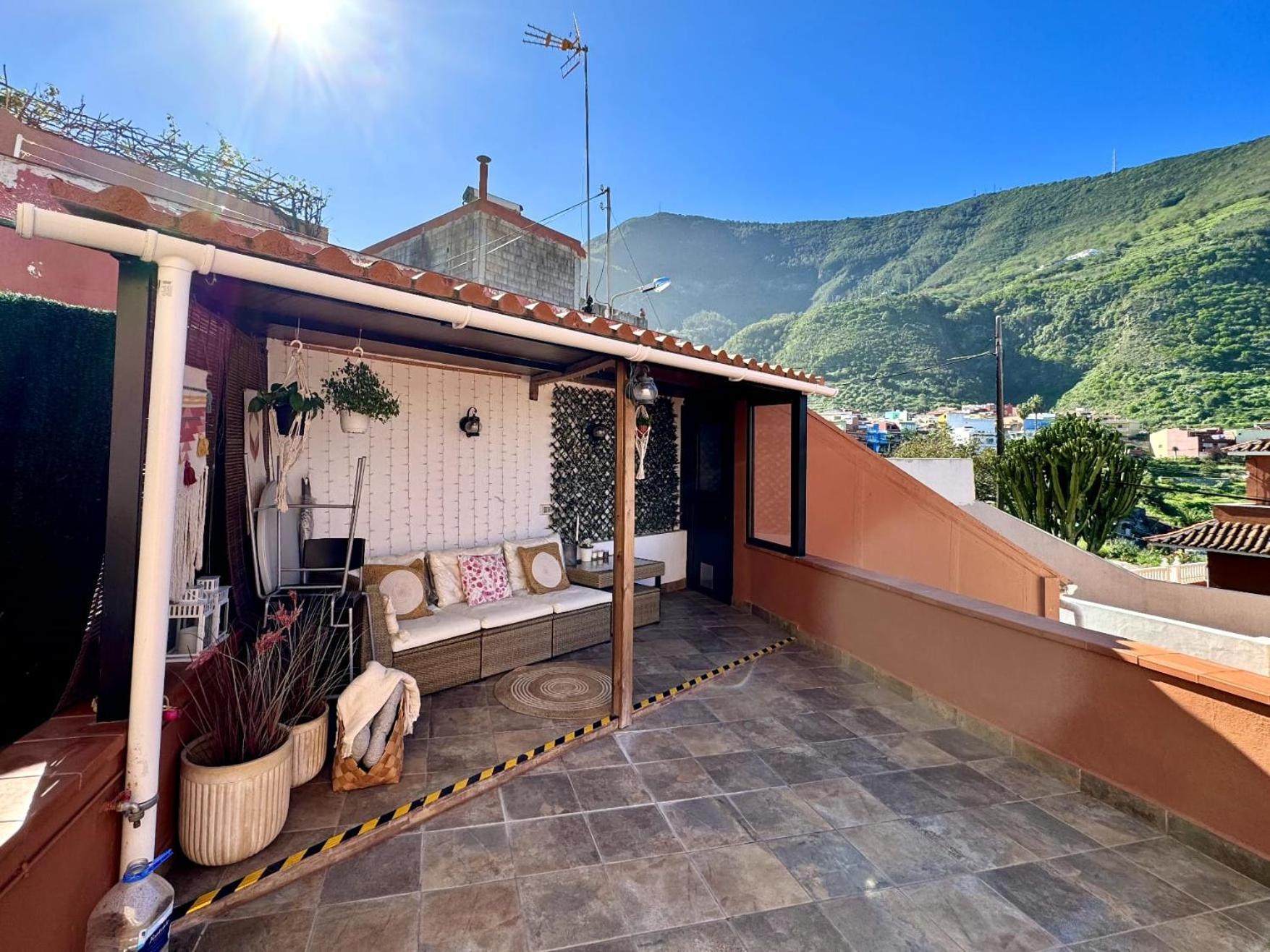 Precioso Apartamento Con Terraza En Piso Superior Los Realejos Exterior photo