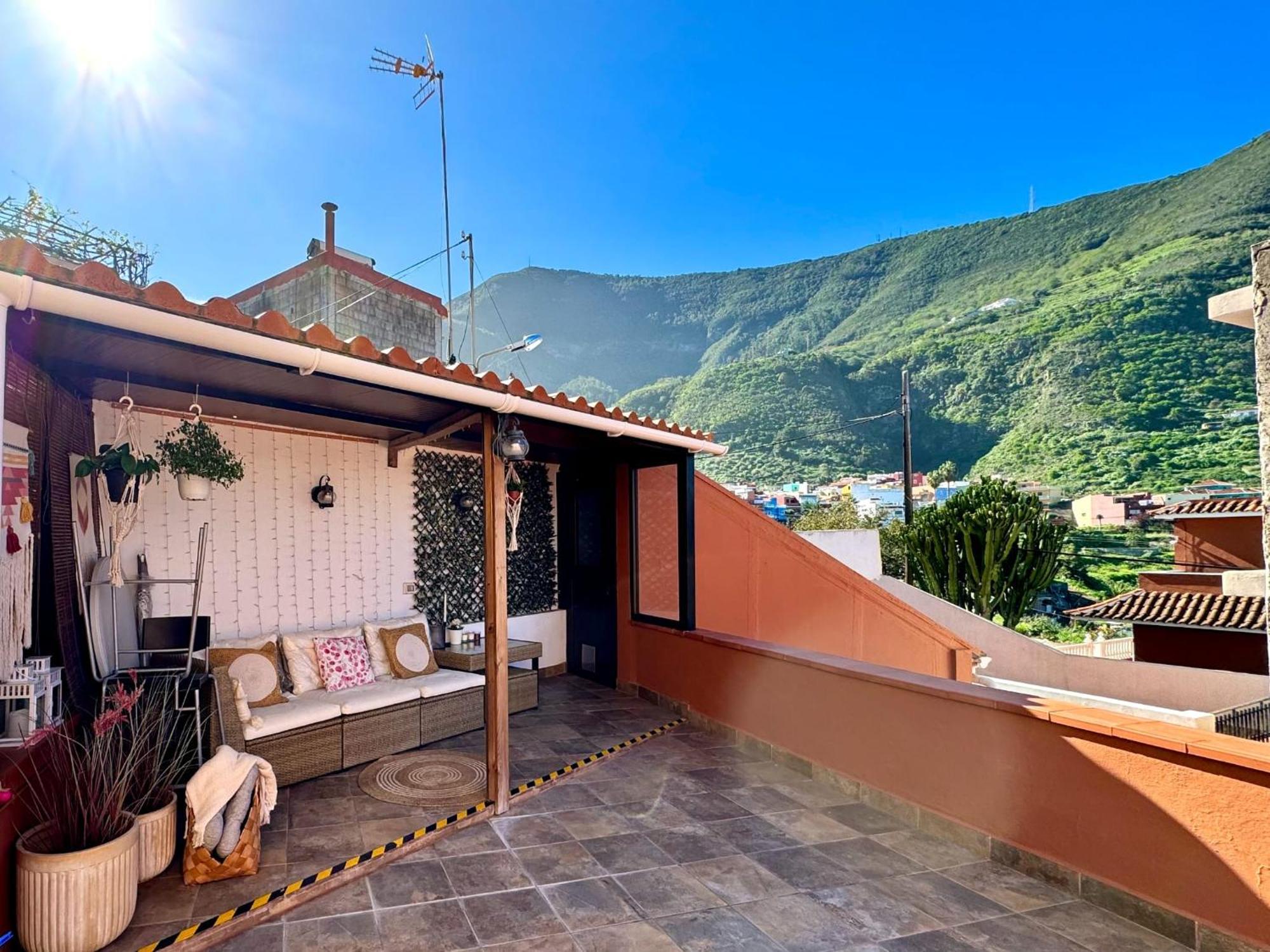 Precioso Apartamento Con Terraza En Piso Superior Los Realejos Exterior photo